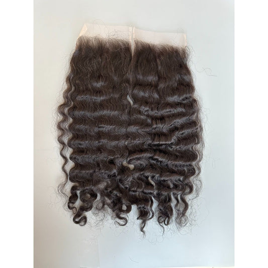 Closure | Raw Indian Deep Curl
