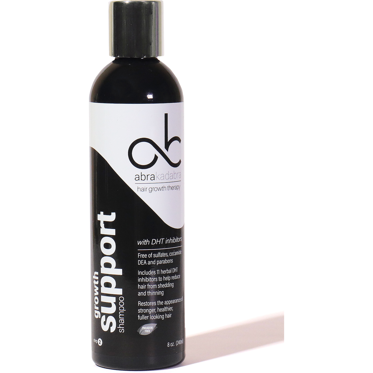 Growth Support Shampoo 8oz (Gentle Cleanser - Silver Cap)